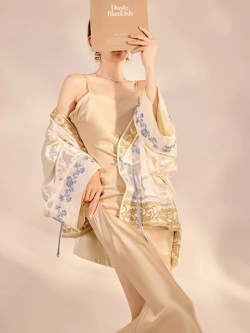 2026 Spring High end New Chinese Butterfly Embroidery Luxury Loose Jacket for Women Jacket Coat Outerwear