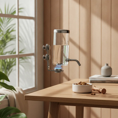 Bird Cage Water Bottle Easy to Refill Stainless Steel Nozzle Automatic Feeder Dispenser for Animal Care Daily Use