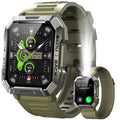 Blackview W60 Waterproof Smartwatch with Emergency Lighting 2.01'' Screen 900mAh Large Battery BT Outdoor Sport Watches for Man