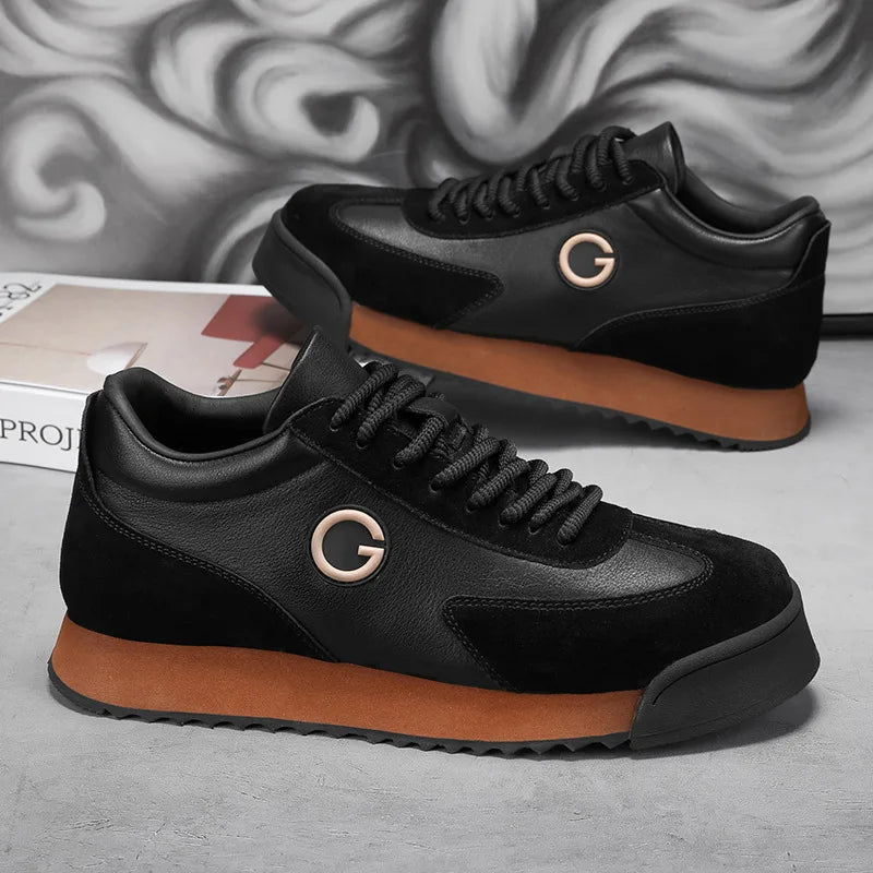 Premium 2026 Spring Autumn Breathable Lightweight Forrest Gump Style Casual Shoes for Men's Daily Travel and Large Size Comfort