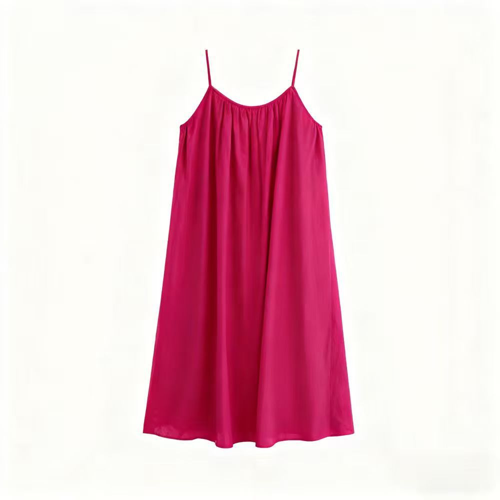 Hainan Sanya Photo Beach Dress Women's Summer Super Fairy Backless Long Dress Seaside Holiday Yellow dress