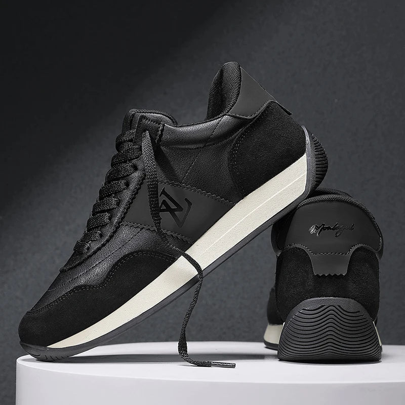 2024 Breathable Men's Sports Shoes High Quality Running Shoes Leather Waterproof Forrest Gump shoes Jogging Shoes Youth Sneakers