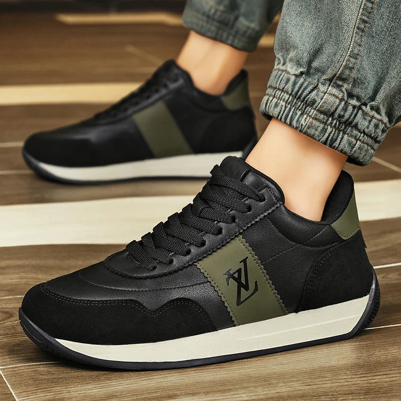 2024 Breathable Men's Sports Shoes High Quality Running Shoes Leather Waterproof Forrest Gump shoes Jogging Shoes Youth Sneakers