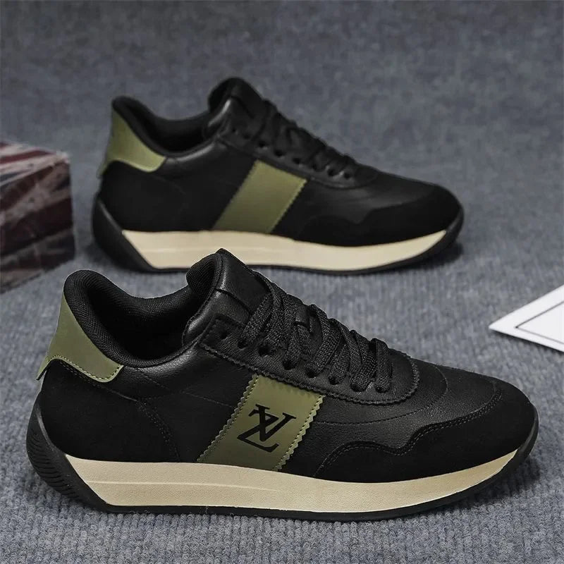 2025 New Designer Shoes for Man Sneaker High Brand Men's Shoes Soft Leather Sole with Anti Slip Properties The Razor's Edge