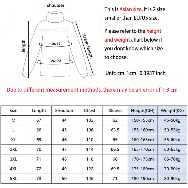 Puffer Jacket Mens Fleece Lined Thick Parkas Stand Collar Jacket Men's Coat Winter Warm Thick Coat Quilted Padded Jacket Outwear