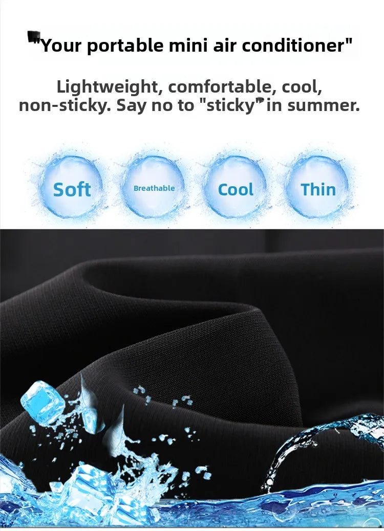 New Ice Silk Thin Straight Leg Suit Pants Women's Summer White Narrow Version XS1452025 High Waist Wide Leg Cotton Blend