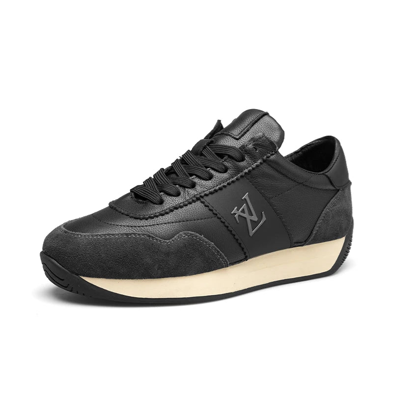 Classic European Station High end Men's Shoes Genuine Leather Color blocked Comfortable Casual Shoes Sports Shoes 231135