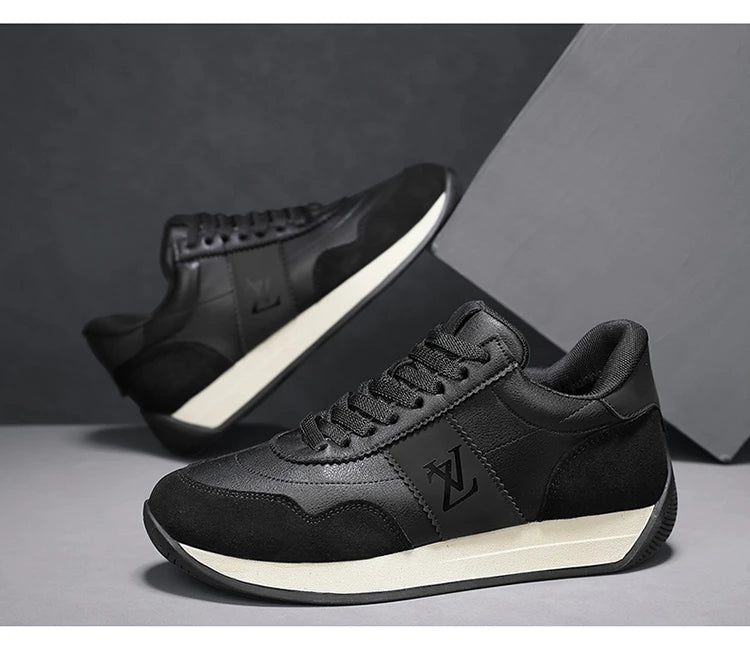 2024 Breathable Men's Sports Shoes High Quality Running Shoes Leather Waterproof Forrest Gump shoes Jogging Shoes Youth Sneakers