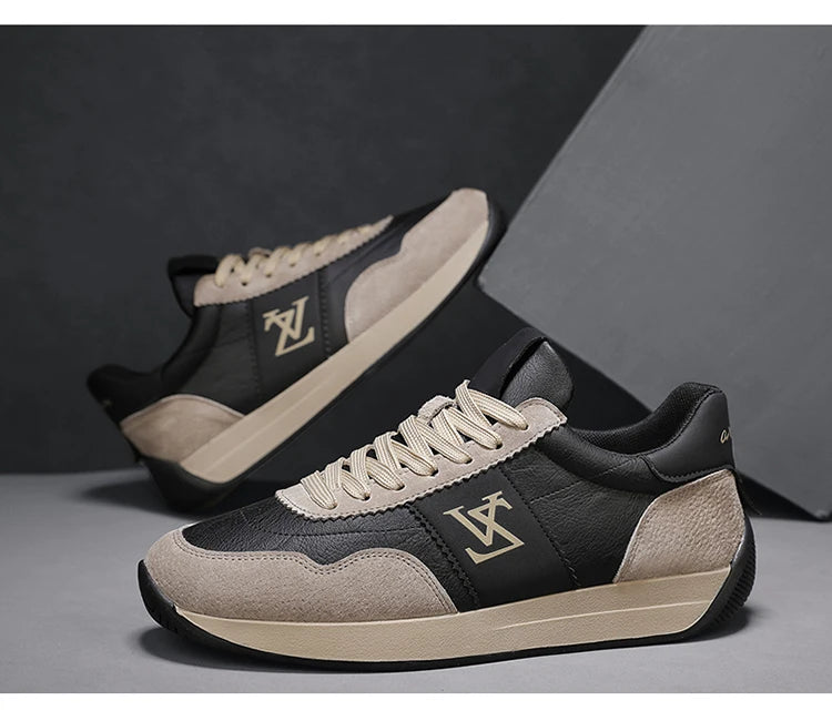 2024 Breathable Men's Sports Shoes High Quality Running Shoes Leather Waterproof Forrest Gump shoes Jogging Shoes Youth Sneakers