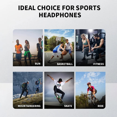 Bone Conduction IPX5 Headphones Bluetooth 5.4 Waterproof Wireless Sports Headset with Mic for Swimming Running Fitness Gym 2026