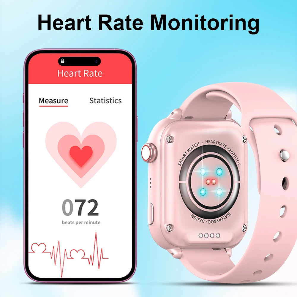 Wonlex KT37 GPS Smart Watch Kids AI Voice Assistant APP Monitor WiFi Location Tracker 4G Video Call Smart Watch for Children